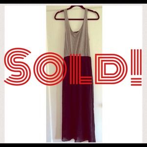 Forever 21 Sheer Maxi Dress