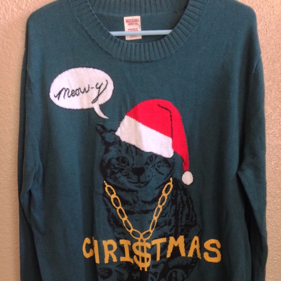Bling cat sweater