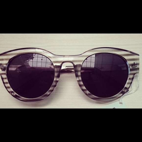 Striped sunglasses