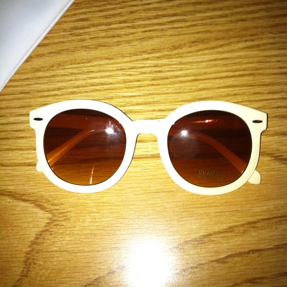White sunglasses