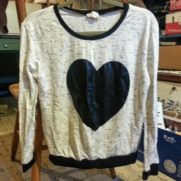 Heart long sleeve shirt