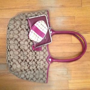 Coach Purse, Target Wallet and Coach Change Purse!
