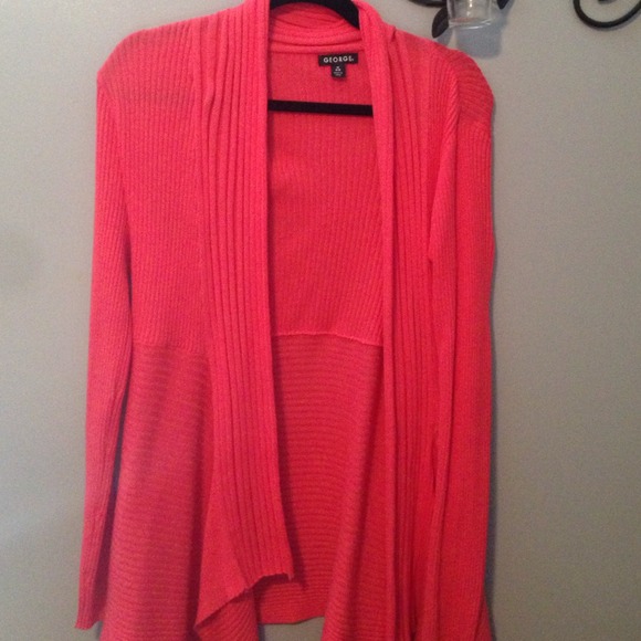 Coral sweater