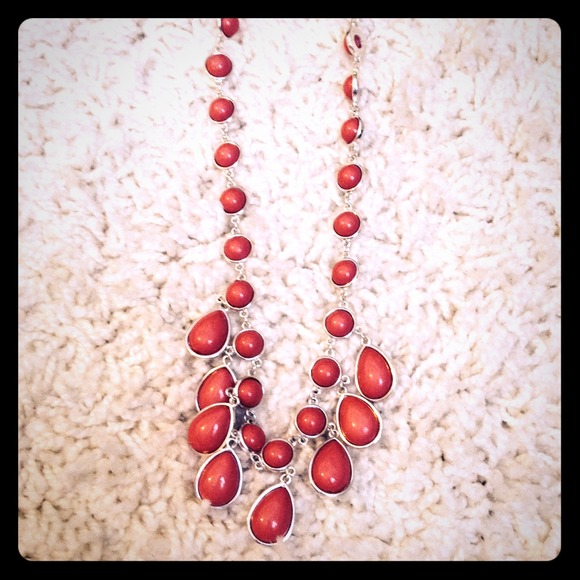 Hot Pink Bubble Necklace