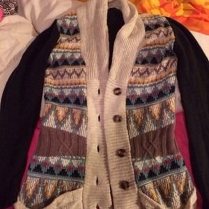 BKE sweater/cardigan