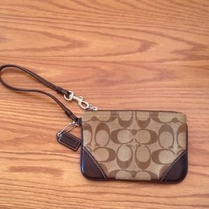Coach wristlet