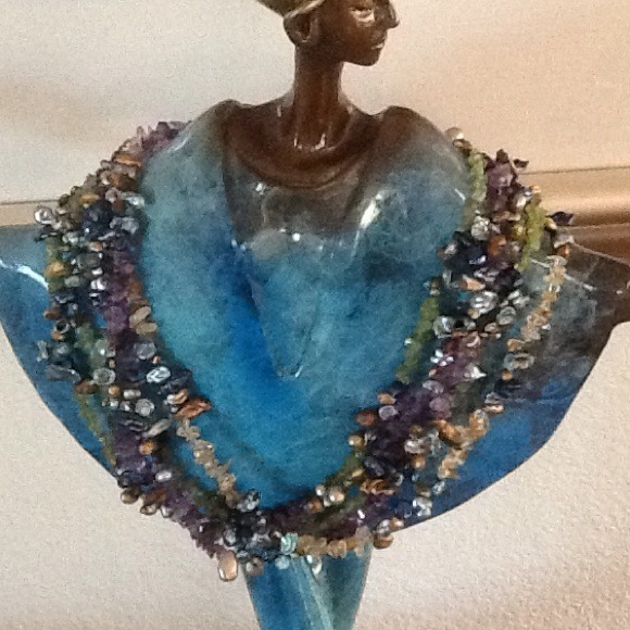Necklace multi-gem. SOLD in bundle