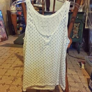 Cute polka dot tanktop