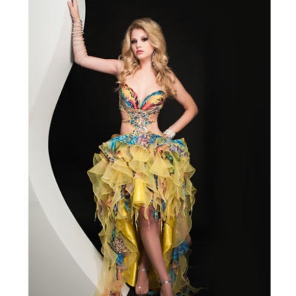 Great Prom Dress Jazz Couture- Make me an offer!!! - Picture 1 of 1