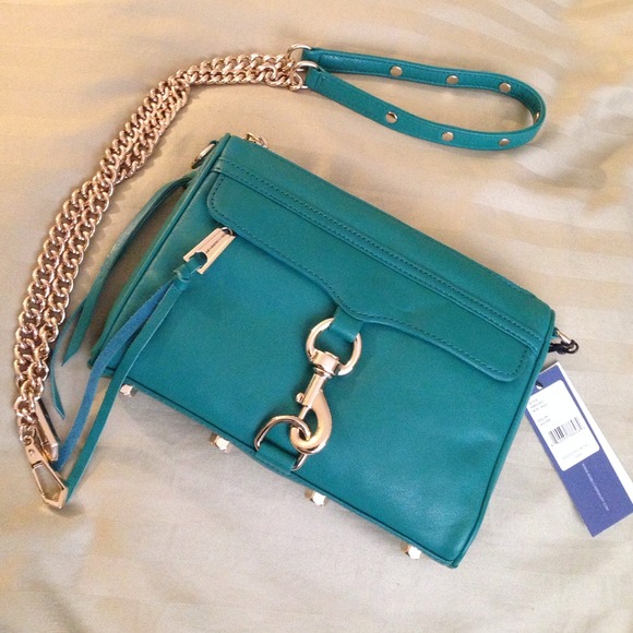 Rebecca Minkoff Mini Mac in Azure