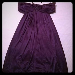 Purple bubble dress