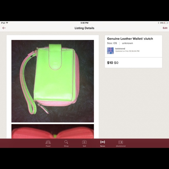 Sperry and wallet bundle for Sheila