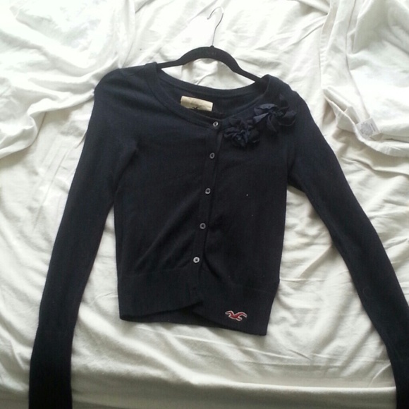 Navy Hollister Cardigan - Picture 1 of 1