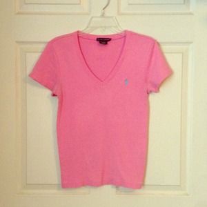 Ralph Lauren V-Neck Tee Shirt.