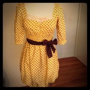 Vintage Polka Dot Dress