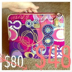 🌺SALE🌺 Coach Poppy IPad Sleeve