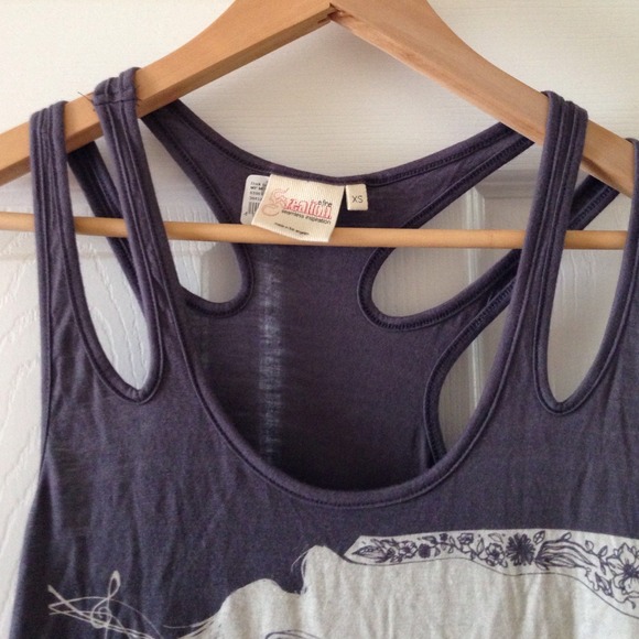 Tank top with cutouts - Picture 3 of 4