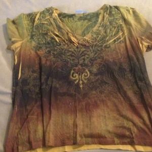 SOLD. Womens 18/20 Cato spring summer top