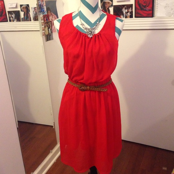 ❤️SOLD❤️ F21 red dress!