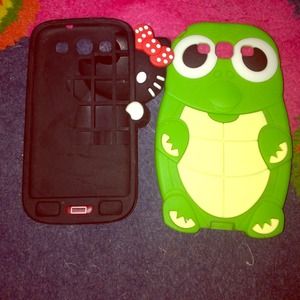 Samsung Galaxy S3 Cute Character Phone Case Bundle