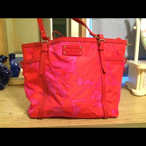 Kate spade hot pink shoulder bag