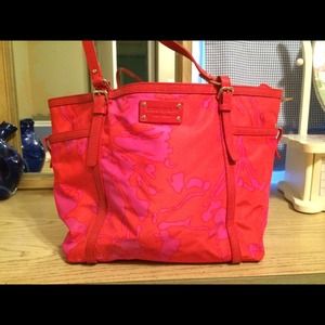 Kate spade hot pink shoulder bag