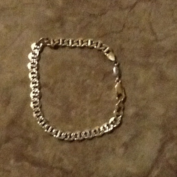 14k white gold bracelet