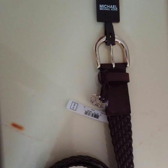 Mk braided belt