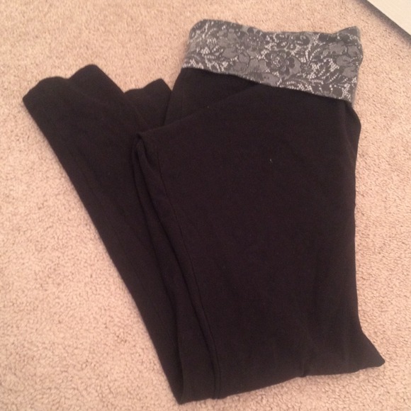Floral and Black Leggings
