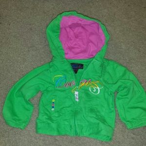 Lil girls coogi sz12mos sweat hood