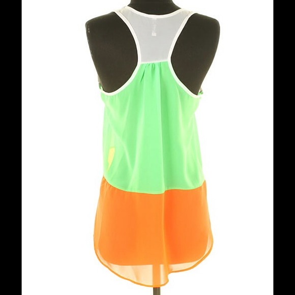 Brand New Cute Colorblock Tank - Picture 2 of 2