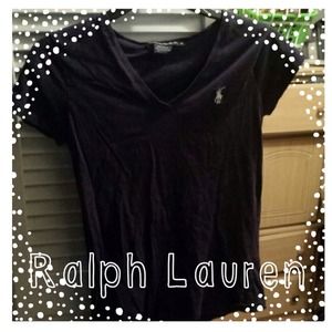 ** Navy Polo Ralph Lauren tee