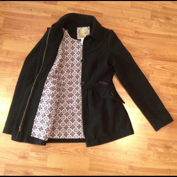 ❌SOLD❌ Billabong Peacoat Jacket - Picture 3 of 4