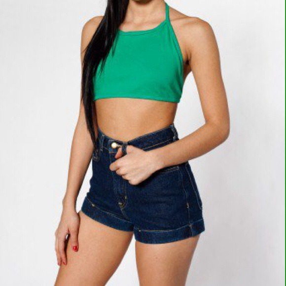 American apparel crop top