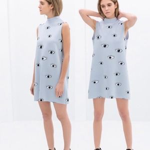 Zara Dresses - 🎈Zara Eye Print Dress Zara Dresses - 🎈Zara Eye Print Dress