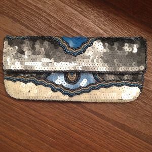 Sequin Clutch