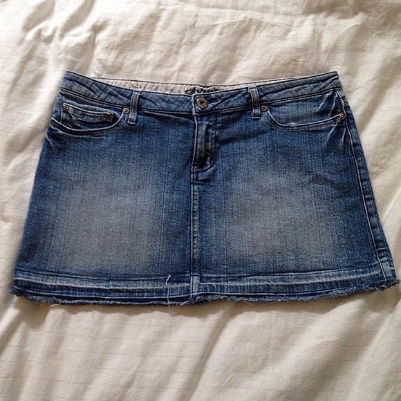 YMI Dresses & Skirts - Jean Mini Skirt