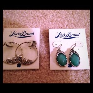 JCrew blazers and Lucky Brand Earrings NWT Bundle