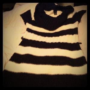 Black and white dress