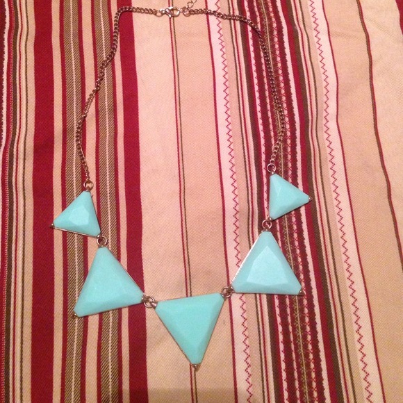 Turquoise statement necklace