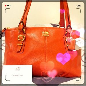 🚫SOLD🚫Coach Leather Mini Handbag