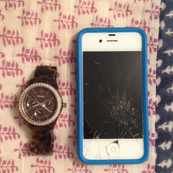 FOSSIL tortoiseshell watch - Picture 4 of 4