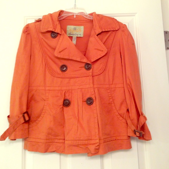 Orange American rag jacket