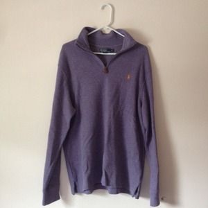 RALPH LAUREN HALF ZIP