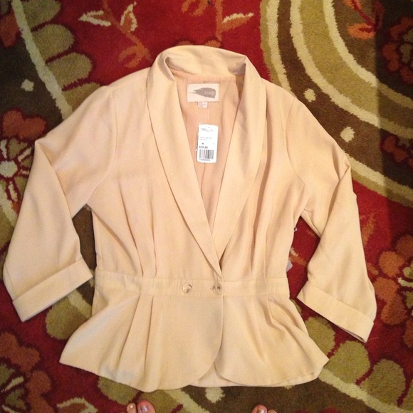 Love 21/Forever 21 Peplum Style Blazer