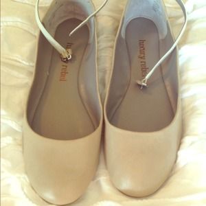 Luxury rebel ballet flats with strap