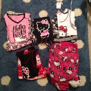 Hello Kitty Pajama Sets