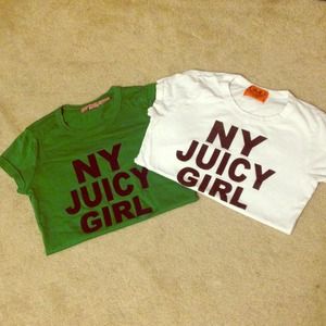 2 JUICY COUTURE TSHIRTS
