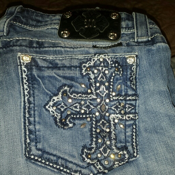 Miss Me Cross Pocket Jeans