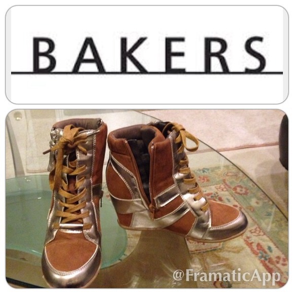 Bakers wedge heels sneakers